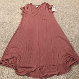 LuLaRoe Dresses - Lularoe Dusty Rose Carly LuLaRoe Dresses - Lularoe Dusty Rose Carly